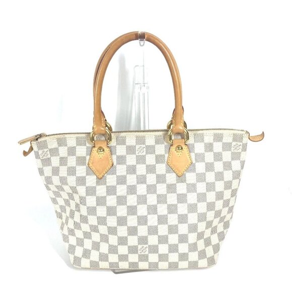 LOUIS VUITTON N44039 Damier Azur Jena PM Hand Bag Shoulder Bag Tote Bag - Picture 1 of 15